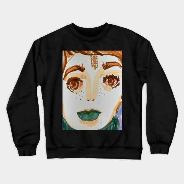 Childlike empress Crewneck Sweatshirt by amberdawnes